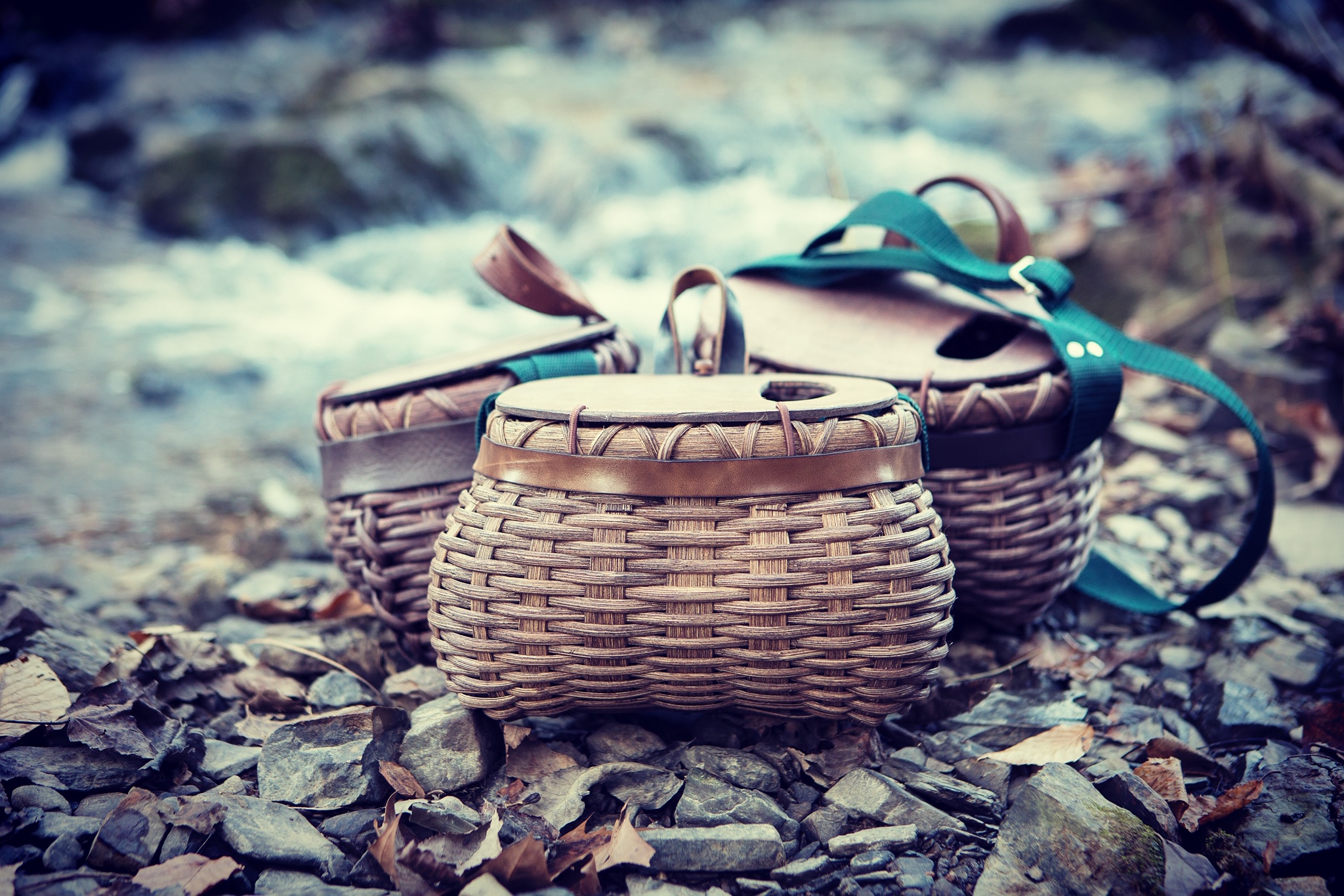 Hand-Woven Fishing Creel - Image 2